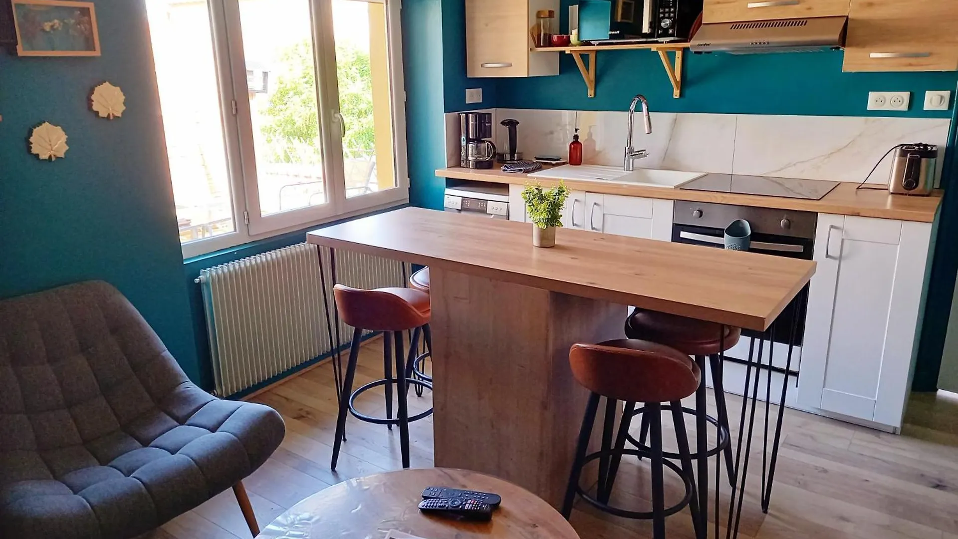 דירה רואן La Rochette Studio Et Appartement Avec Jacuzzi Rooftop Balcon Cour Interieure צרפת